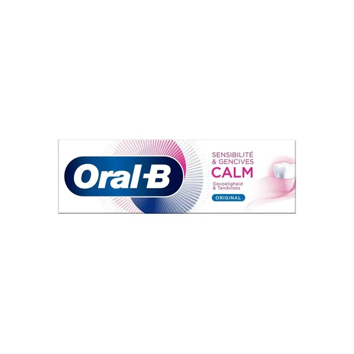 Oral-b sensibilite & gencives calm original dentifrice 75ml
