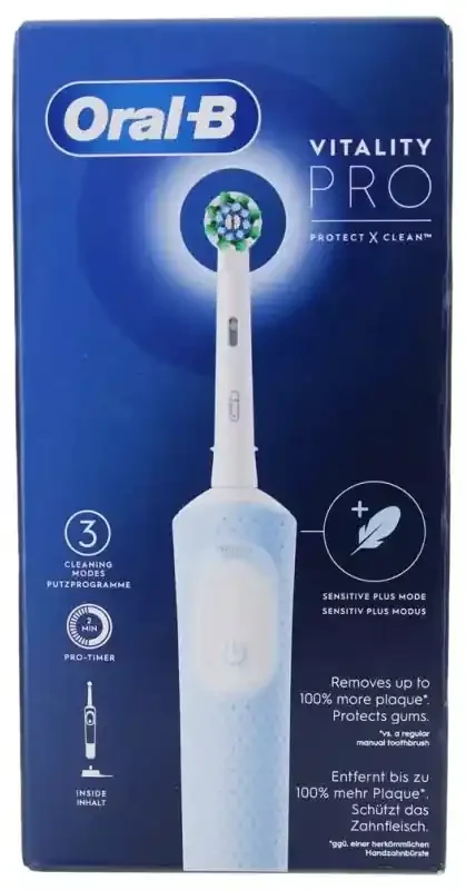 Oral-B Vitality Pro Brosse à Dents Électrique – Couleur Bleu