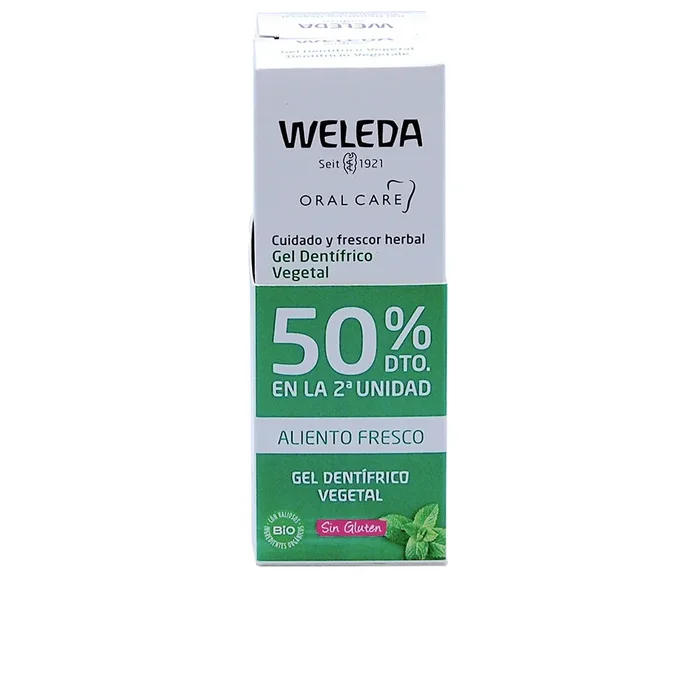ORAL CARE Gel dentifrice végétal pack 2 x 75 ml