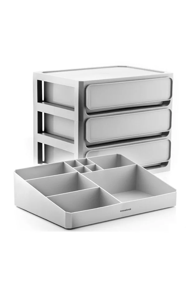 Organisateur de maquillage – Gris