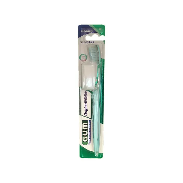 ORIGINAL WHITE BROSSE A DENTS MEDIUM REF 563 GUM