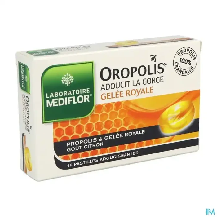Oropolis coeur liquide gelee royale pastille 16