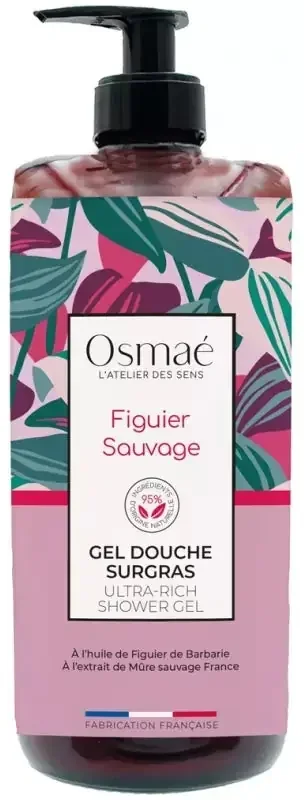 Osmae Gel Douche Figuier Sauvage Flacon Pompe 1 l
