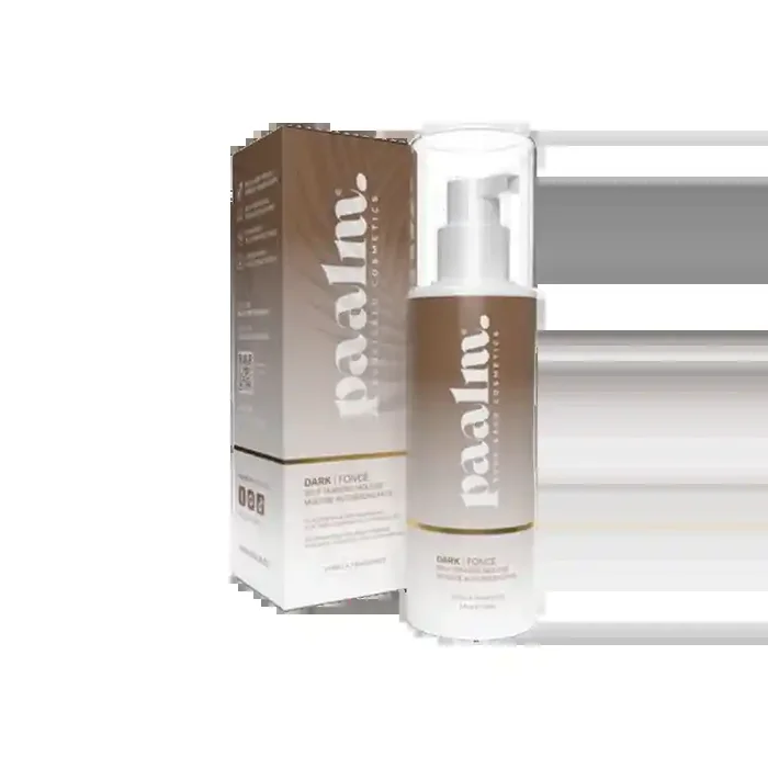 Paalm mousse autobronzante teinte dark 150ml