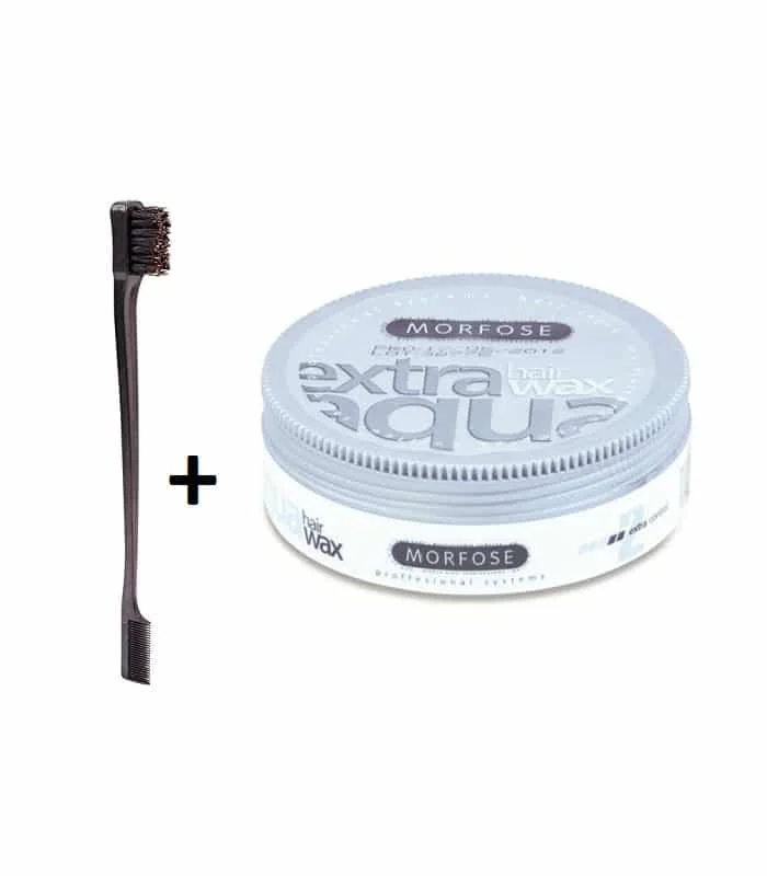 PACK MORFOSE Cire Coiffante Extra « 2 » + BROSSE Baby Hairs