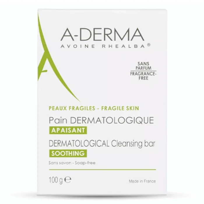 Pain Dermatologique Apaisant – Sans Savon Peaux Fragiles 100 g