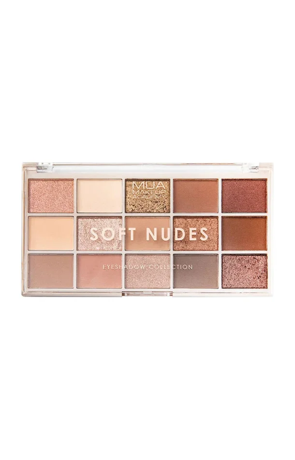 Palette de 15 ombres à paupières – Soft Nude