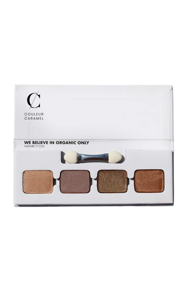 Palette de 4 ombres à paupières bio – n°43