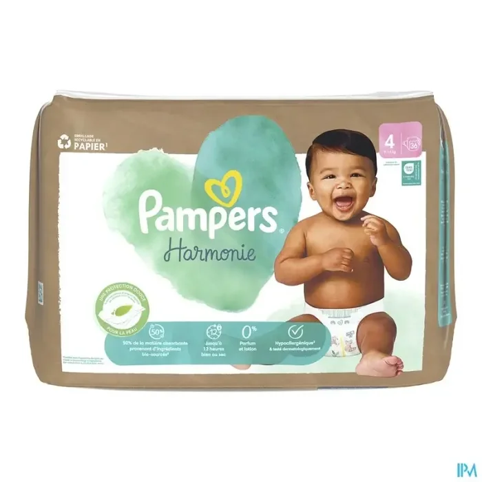 Pampers harmonie t4 change complet 9/14kg 36