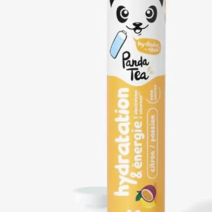 Panda tea Hydratation & Energie – Citron Passion – 20 pastilles