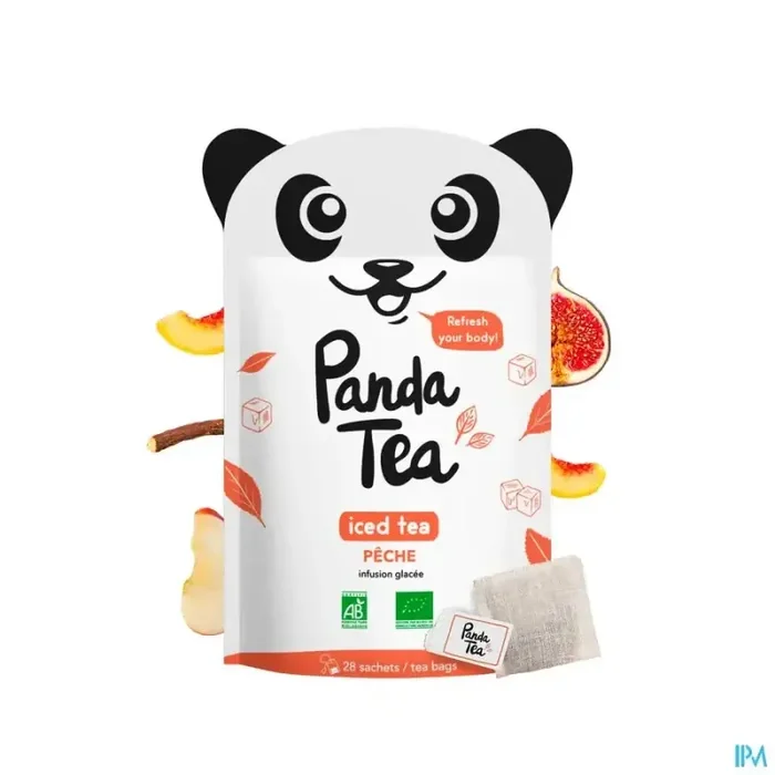 Panda tea iced tea peach bio infusette 28
