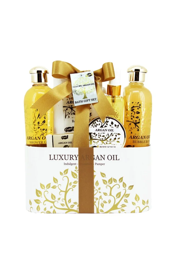 Panière de bain – Argan Oil – 6 produits