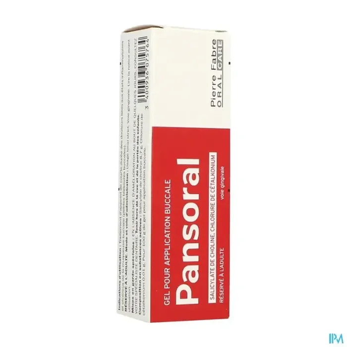 Pansoral gel pour application buccale 15g