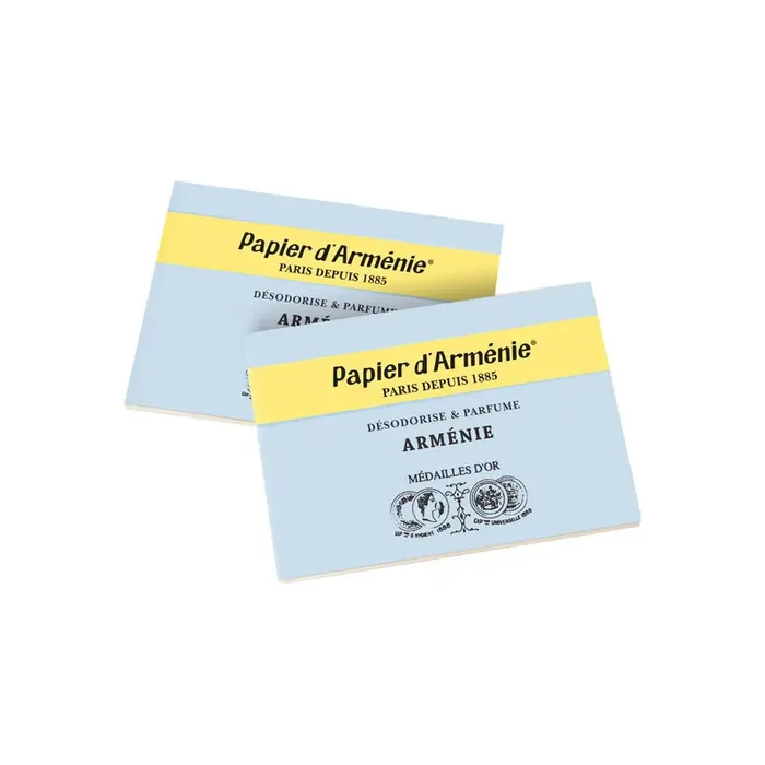 Papier d‘Armenie lot de 2 carnets