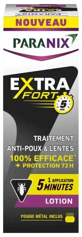 Paranix Extra Fort 5 Min Lotion + Peigne 100 ml