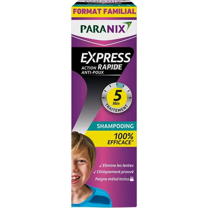 Paranix Extra Fort Shampooing Anti Poux Et Lentes 300ml