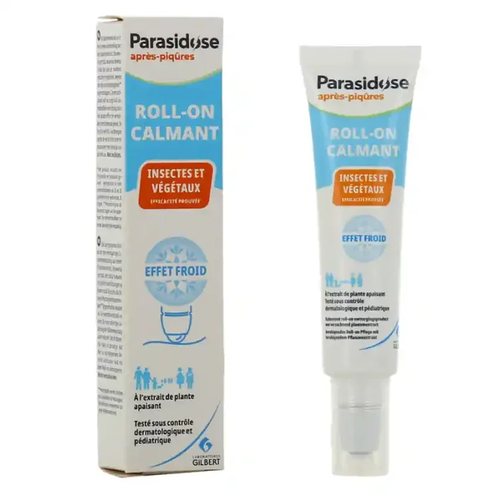 PARASIDOSE APRES PIQÛRES ROLL-ON CALMANT 15ML GILBERT LABORATOIRES