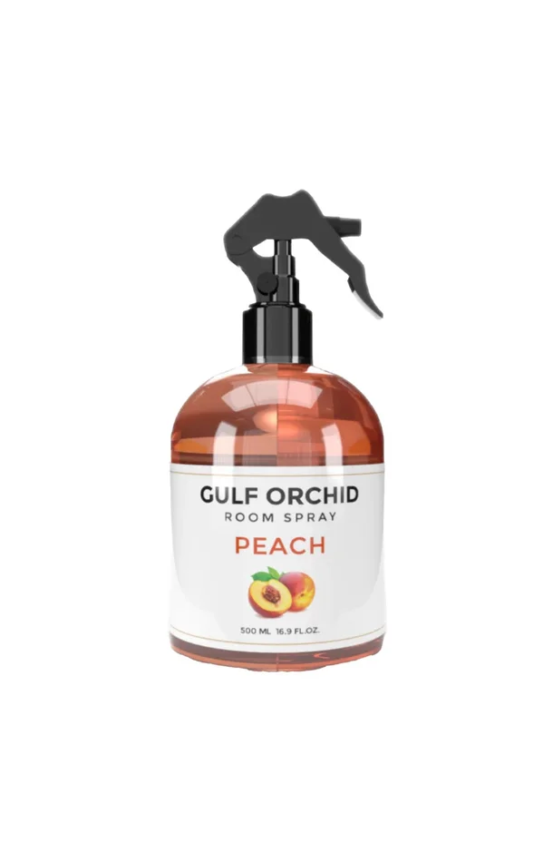 Parfum de linge & d’ambiance – Pêche – Gourmand – 500 ml