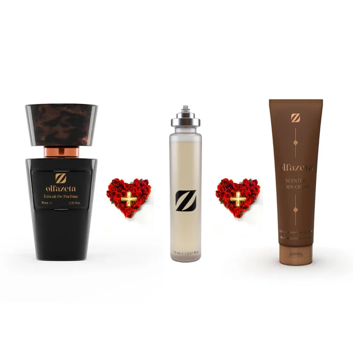Parfum Homme Olfazeta + Recharge + Gel Douche Parfumé Olfazeta