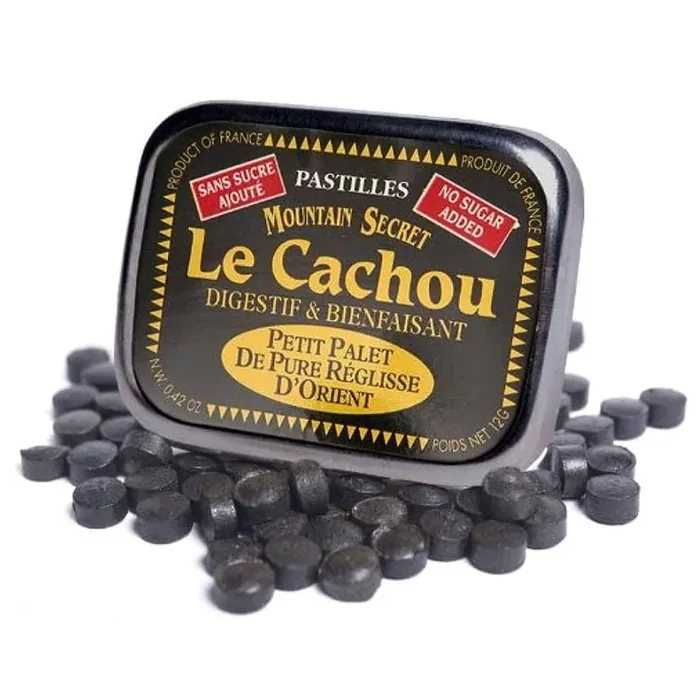 Pastilles Cachou – Sans sucre