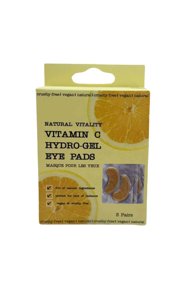 Patchs hydro gel – Contour des yeux – Vitamine C – x 3