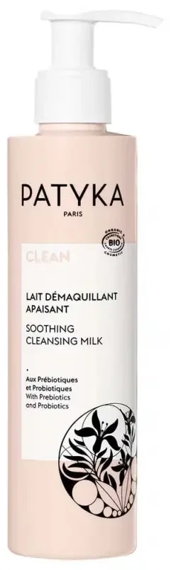 Patyka Clean Lait Démaquillant Apaisant Bio 200 ml