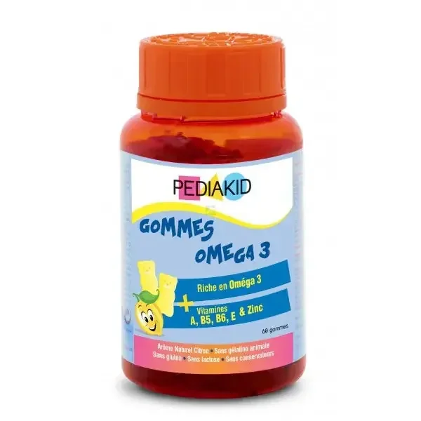 Pediakid Gommes Omega 3 x 60