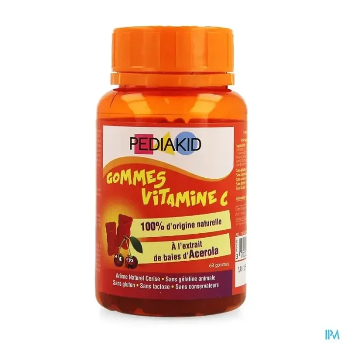 Pediakid gummes vitamines c gommes à mâcher 60