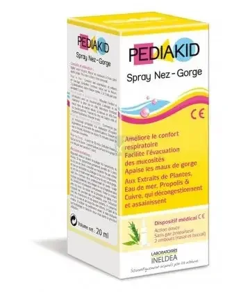 Pediakid Spray Nez – Gorge 20 ml