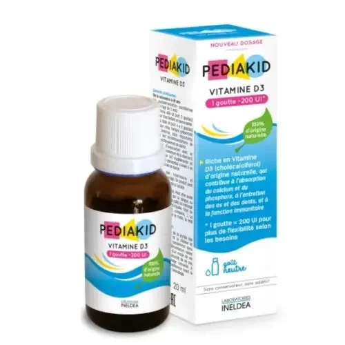 PEDIAKID Vitamine D3 1000UI – 20ml