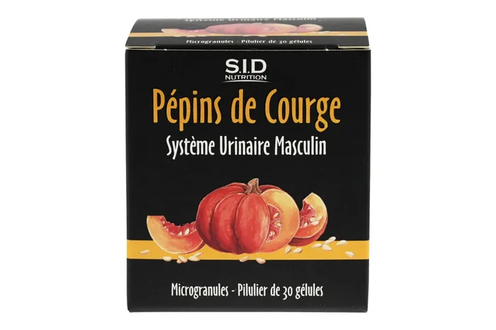 Pépins courge urinaire 30 gélules