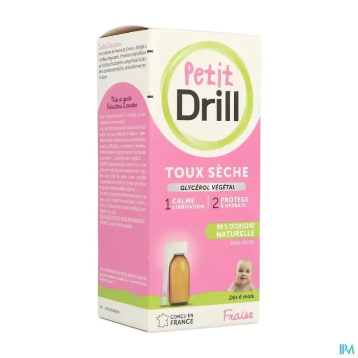 Petit drill sirop toux seche nourrisson 125ml