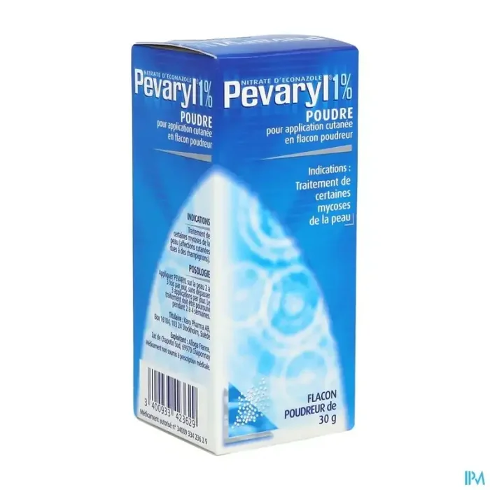 Pevaryl 1% poudre pour application locale 30g
