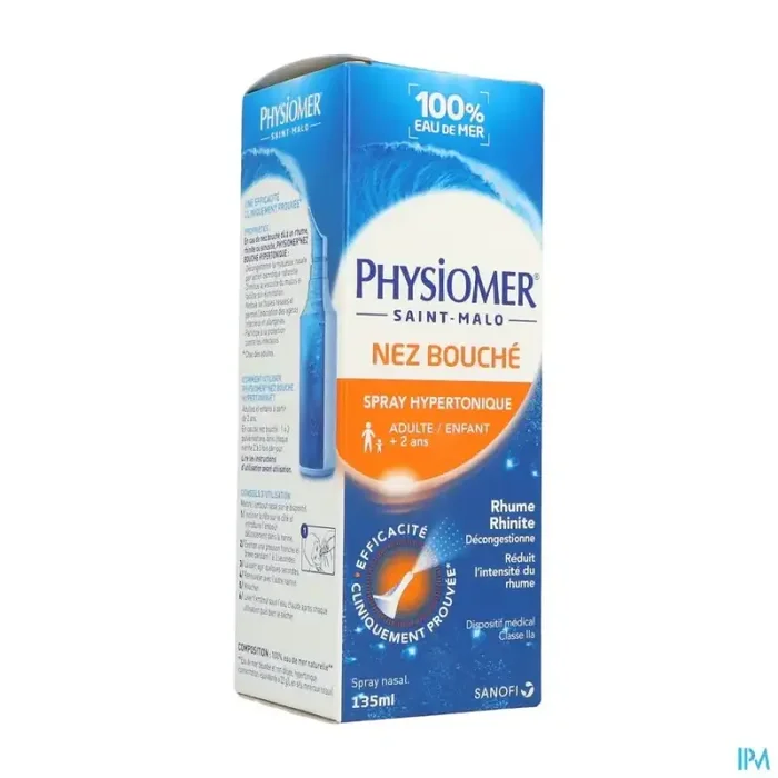Physiomer hypertonique solution nasale 135ml