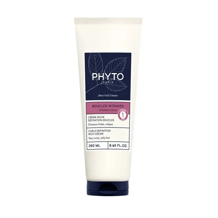 Phyto BOUCLES INTENSES – Crème Riche Définition Boucles – Cheveux Frisés, Crépus, 250ml