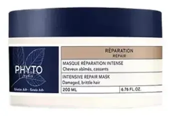Phyto Réparation Masque Réparation Intense Cheveux Abîmés et Cassants 200 ml