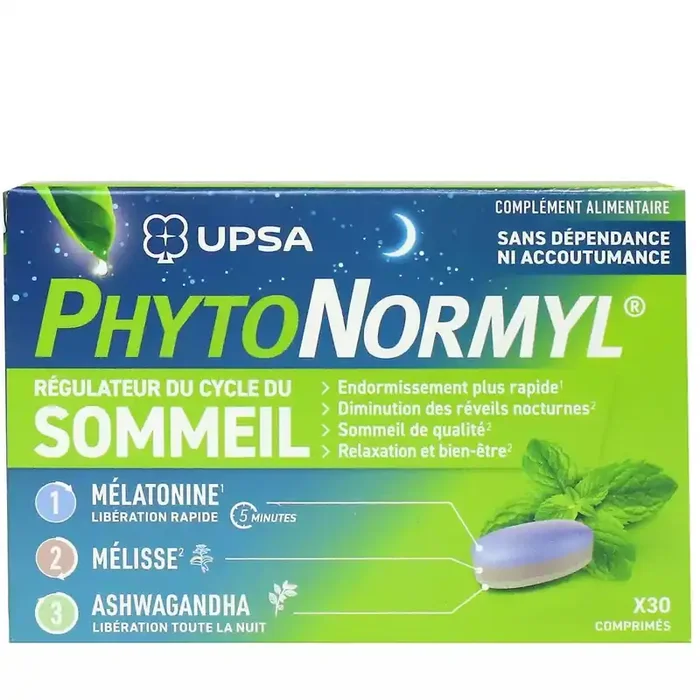 PhytoNormyl Sommeil – Régulateur du Cycle du Sommeil – 30 comprimés