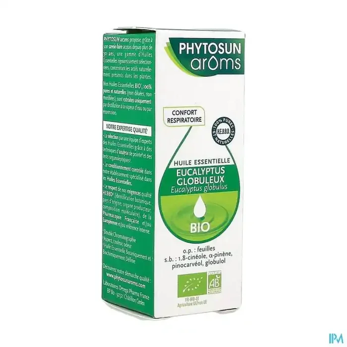 Phytosun aroms huile essentielle eucalyptus globulus bio 10ml