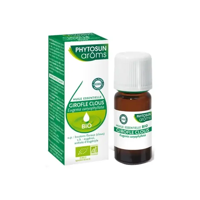 Phytosun aroms huile essentielle girofle clous bio 10ml