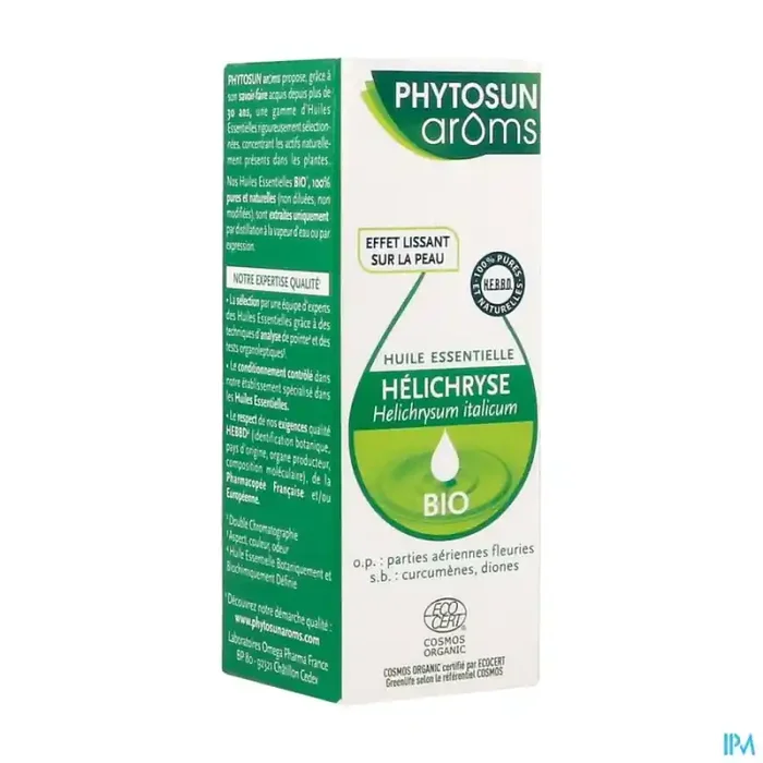 Phytosun aroms huile essentielle helichryse bio 5ml