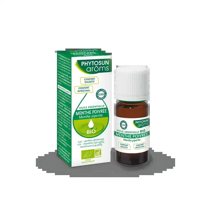 Phytosun aroms huiles essentielles menthe poivree bio 10ml