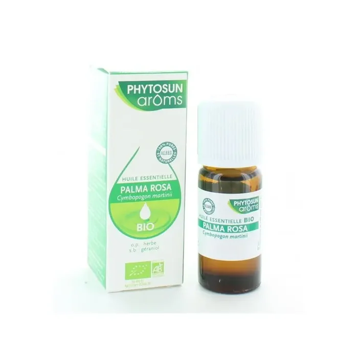 Phytosun aroms huiles essentielles palma rosa bio 10ml