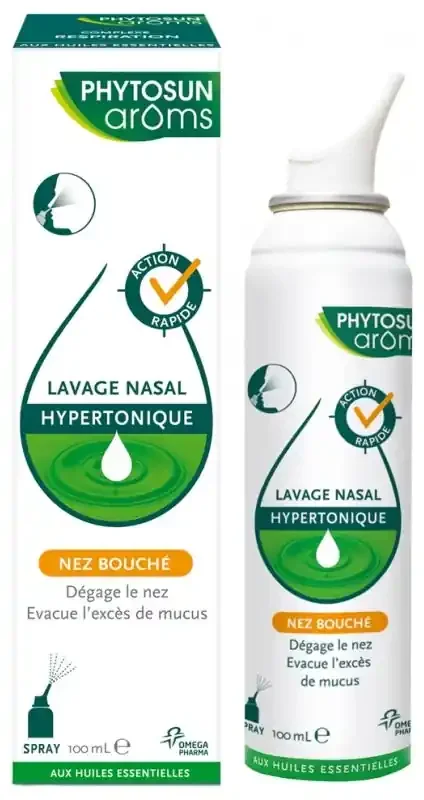 Phytosun Arôms Lavage Nasal Hypertonique 100 ml