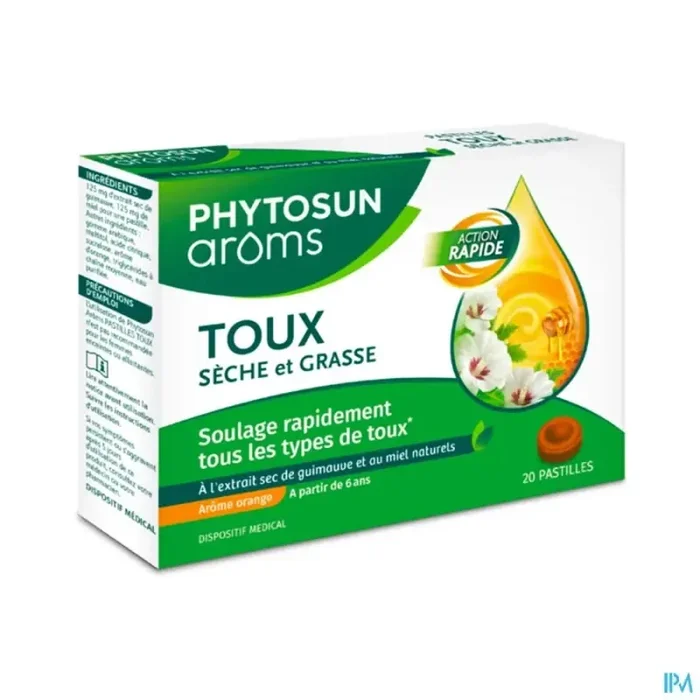 Phytosun aroms pastille toux mixte 20
