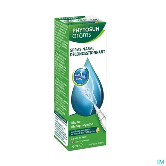 Phytosun aroms spray nasal decongestionnant 20ml