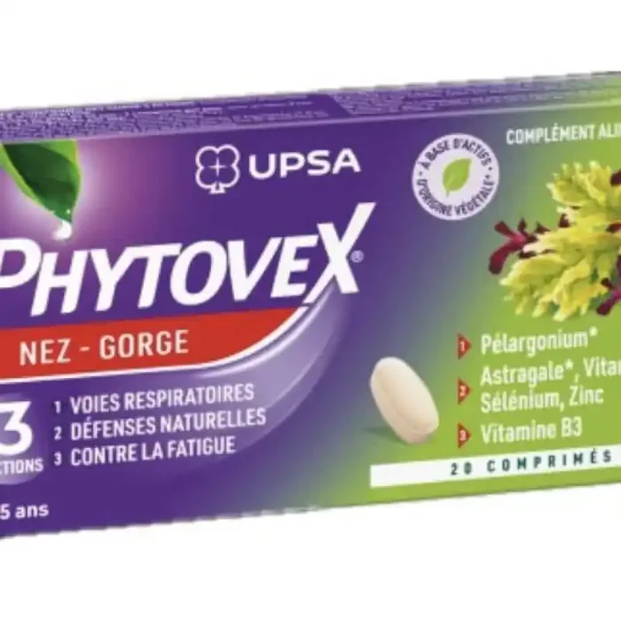 Phytovex Comprime Nez Gorge 3 Actions 20