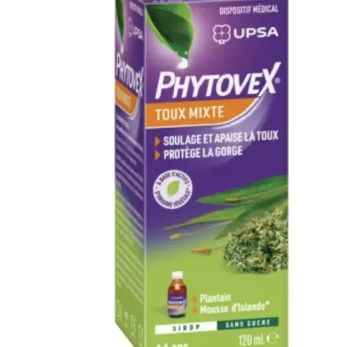 Phytovex Sirop Tout Mixte Sans Sucre 120Ml