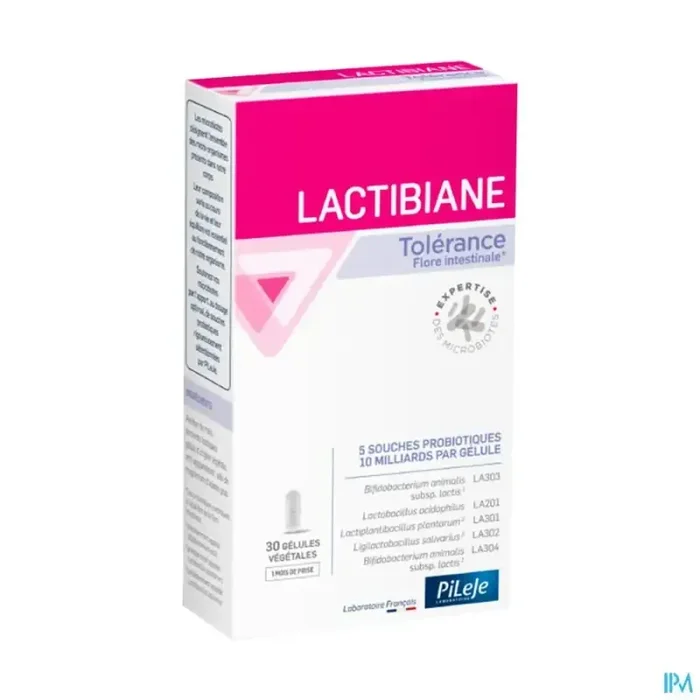 Pileje lactibiane tolerance gélule 30