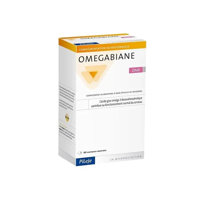 Pileje Omegabiane DHA 80 capsules