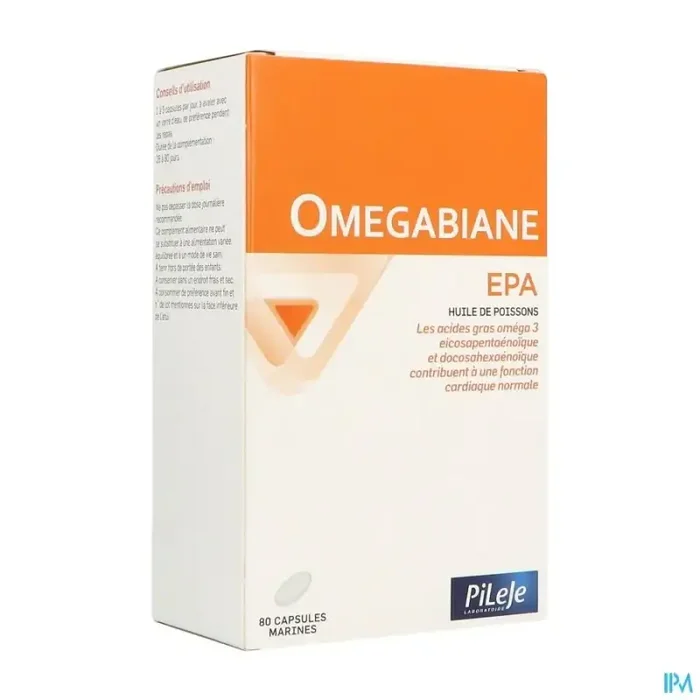 Pileje omegabiane epa capsule 80